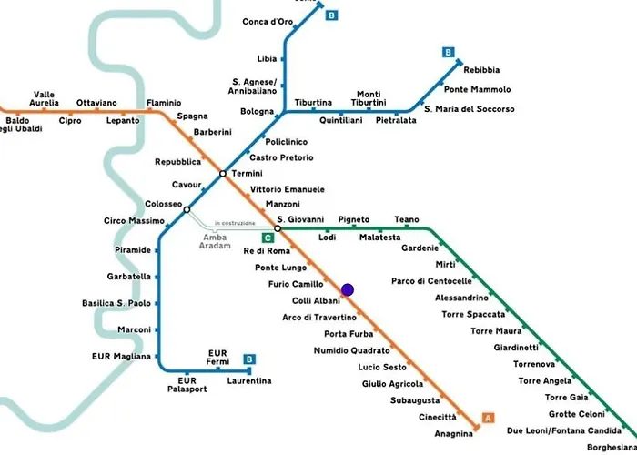 Casa Mia Metro A 100mt * Roma